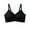 Black, variant on Women's Wireless Bralette - Scalloped Seamless Bra with Support & Lift | Anti-Sagging Push Up for Mature Women