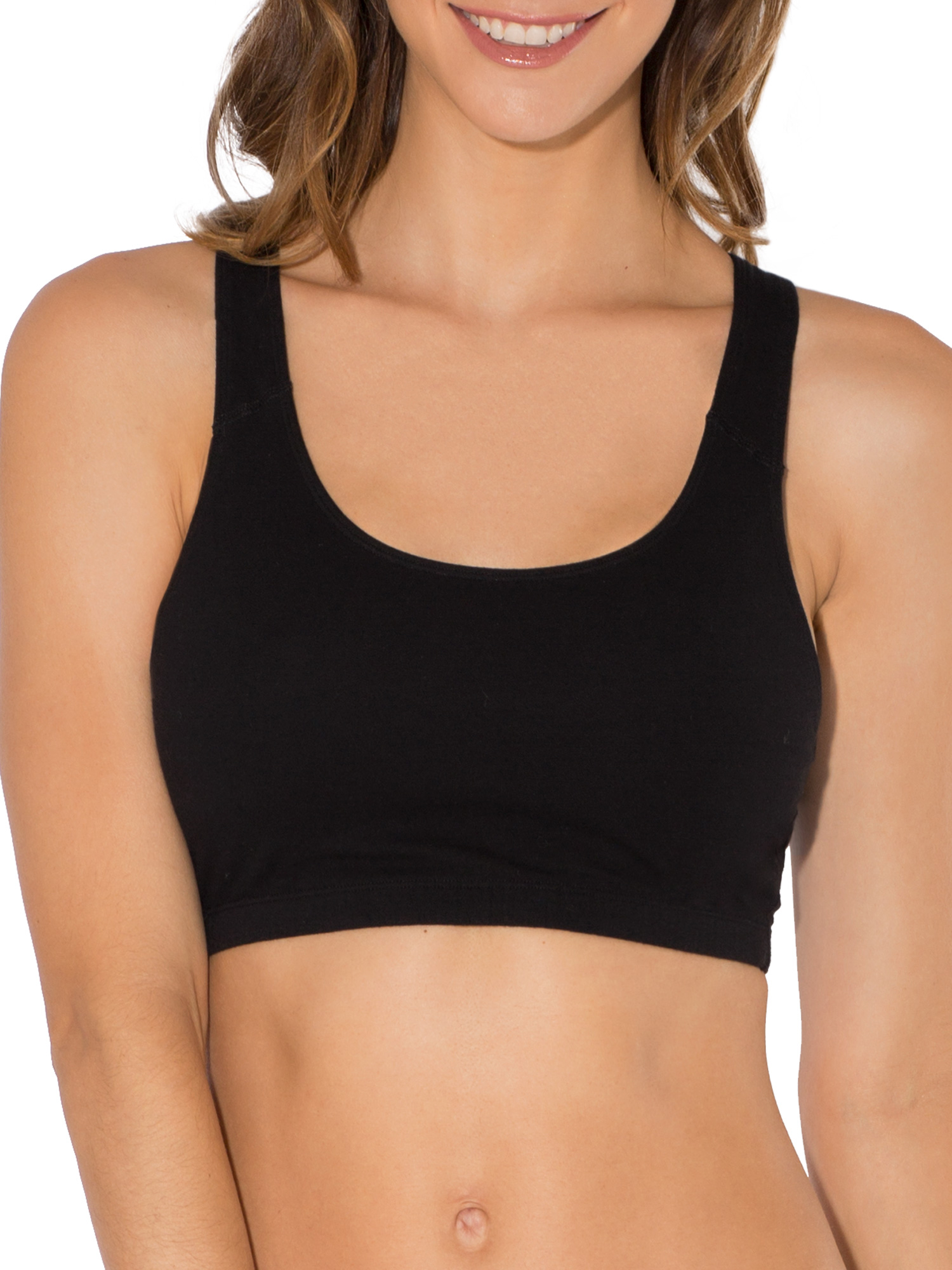 Fruit of the Loom Women's Racerback Style Cotton Sports Bra, 3-Pack, Style-9012 - image 4 of 8