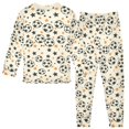 thumbnail image 2 of Dailycode Cotton Pajama Set Snug Fit Long Sleeve Top and Pants for 18M-8Y Footballs and Star, 2 of 7