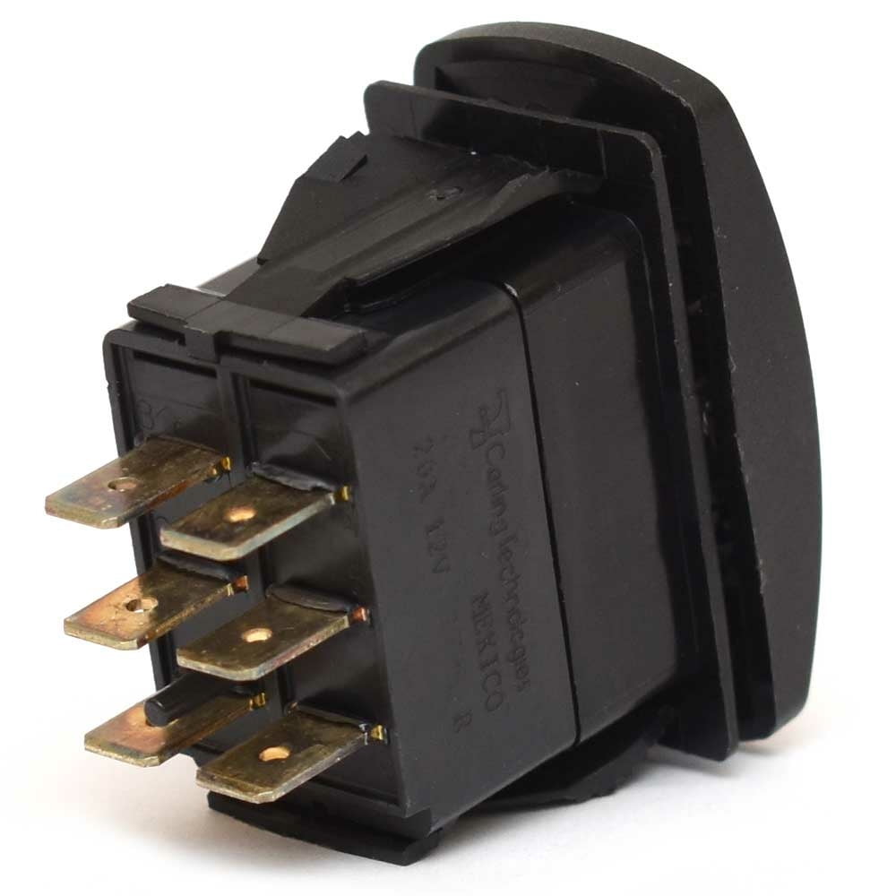 Carling Boat Rocker Trim Switch 201577 | ON/OFF/ON 12V 20A