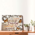 thumbnail image 4 of Rustic Wall Art Flower Inspirational Quotes Canvas Bathroom Decor Farmhouse Country Artworks Home Decor For Bathroom Living Room Bedroom Kitchen Office Framed Ready To Hang 12x16 Inch, 4 of 6