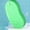 Green, variant on Exfoliating Bath Sponge for Shower Soft & Gentle on Skin Deep Cleansing & Dead Skin Removal Bath Sponge