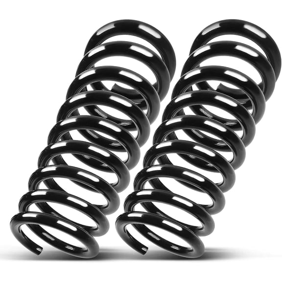 A-Premium Front Coil Springs Compatible with Jeep Grand Cherokee 2005-2010 3.7L RWD, Driver and Passenger Side, 2-Pack, Replace# 52124092AD