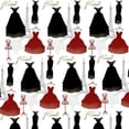 thumbnail image 3 of Kimberly, Allen 15x15 Black Modern Framed Museum Art Print Titled - Paris Couture 2, 3 of 5