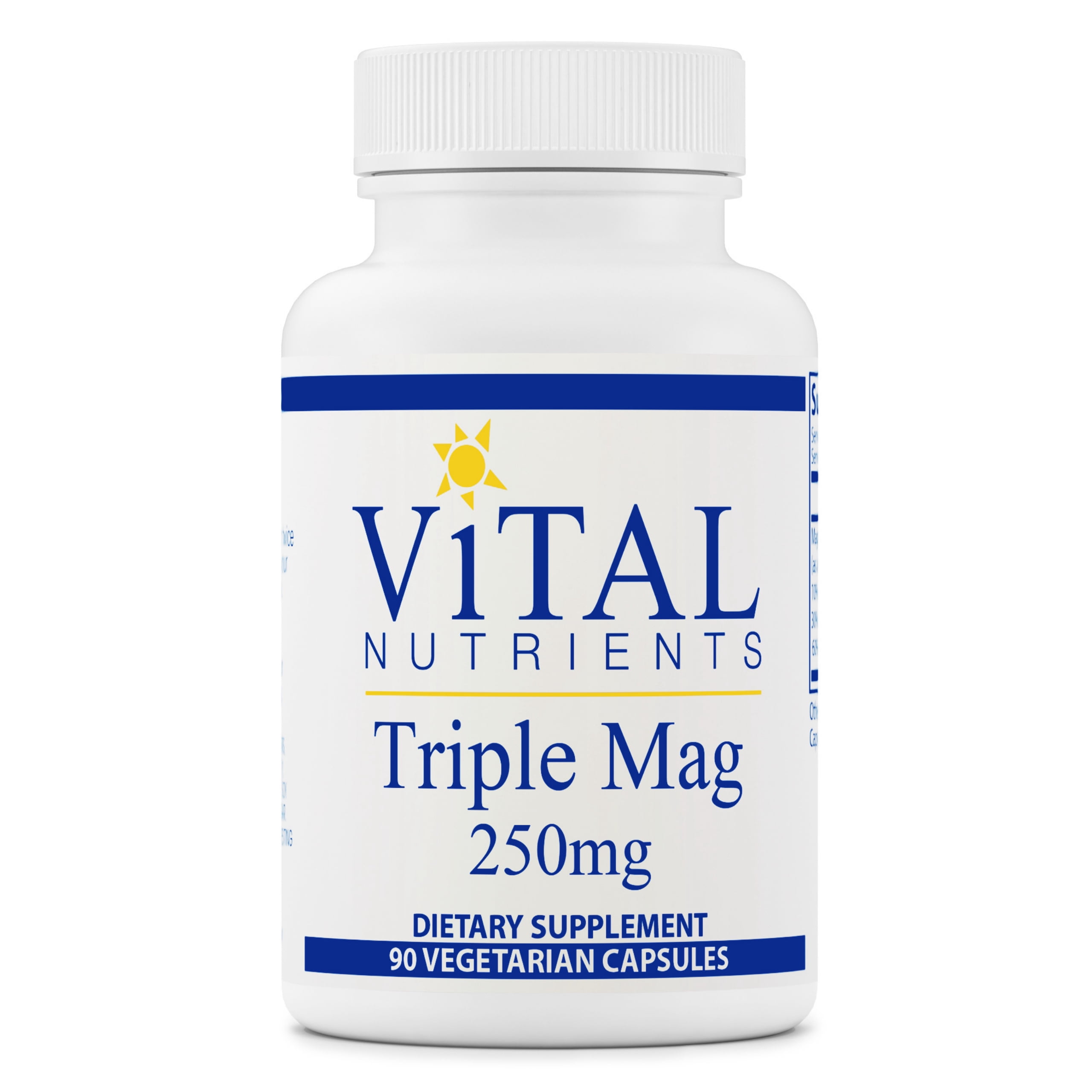 Vital Nutrients Triple Mag Magnesium Supplement for Enhanced