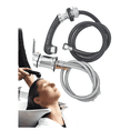 thumbnail image 2 of Hair Salon Shampoo Basin Sink Hot and Cold Water Pipe Handle Shower Hose Faucet Replacement Kit, 2 of 6