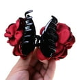 thumbnail image 4 of 2 Unids Garra De cabellero Floral Mujer Pinza De Cabello Herramienta De Peinado Elegante Salvador Dali pinza de pelo grande para mujer, 4 of 9