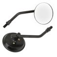 thumbnail image 5 of Espejo lateral ajustable para motocicleta Visión clara Ajuste flexible para diámetro interior universal 38 mm Barra de choque para parachoques Moto Negro, 5 of 5