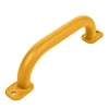Jack and June Yellow 10” Solid Safety Grab Handles with Finger Grips for Outdoor Playsets