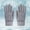 Gray, variant on YUEHAO Household Tools Warm Outdoor Winter Knit Gloves Gloves Velvet Gloves Women'S Gloves Black