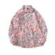 thumbnail image 1 of Playeras Y Camisas Para Hombre Camisa de manga larga con solapa y hebilla de bolsillo con impresión digital 3D para hombre (Pink, M), 1 of 7