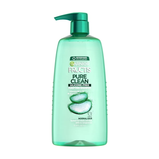 Garnier Fructis Pure Clean Fortifying Shampoo, Aloe and Vitamin E