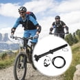 thumbnail image 4 of Bike Seatpost, Convenient to Use Simple  Bike Control Wire Seatpost, for Road Bicycle Mountain Bike Riding Accessory External Wiring 31.6MMx375MM,External Wiring, 4 of 7
