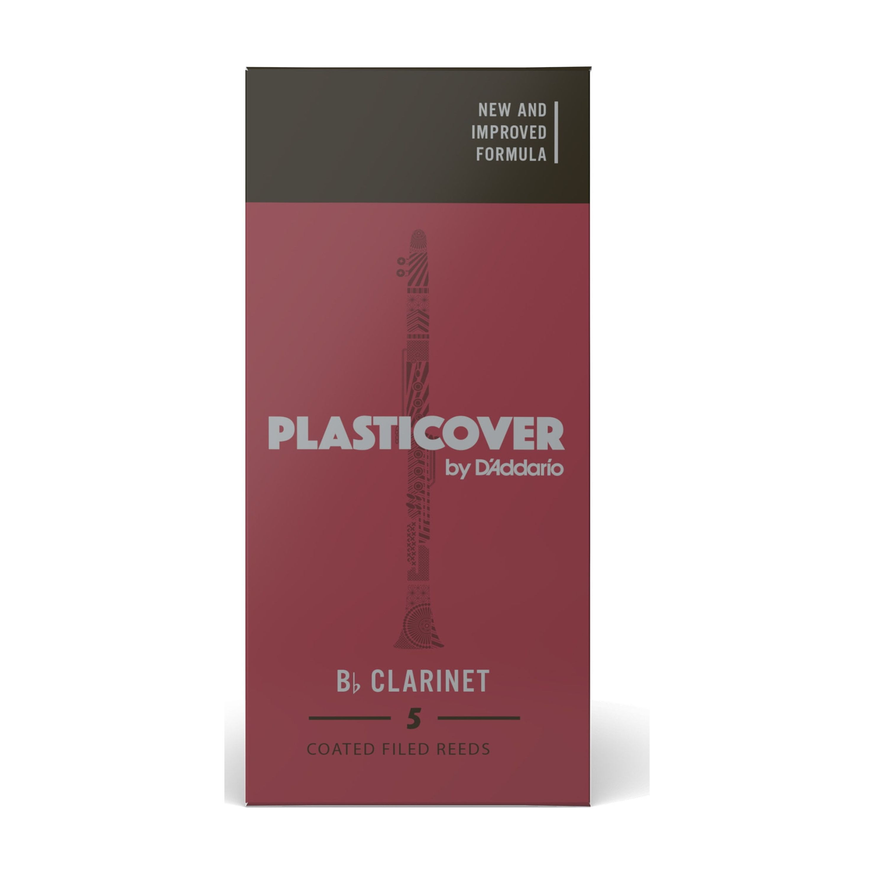 Rico Plasticover Bb Clarinet Reeds Strength 2 Box of 5
