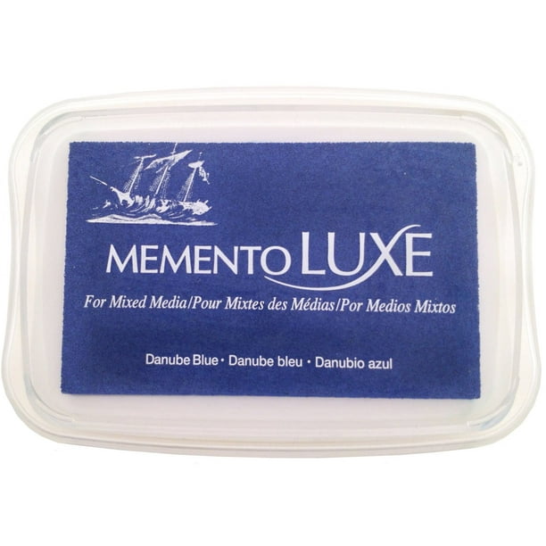 Memento Luxe Encre Pad-Danube Bleu