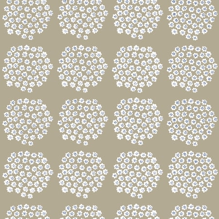 Marimekko Taupe Puketti Peel & Stick Wallpaper