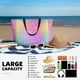 thumbnail image 5 of Easygdp Colorful Glitters Bolsa de Viaje de Playa de Gran Capacidad, Bolsa Tote Perfecta para la Playa, Escapadas de Fin de Semana y Viajes, 5 of 7