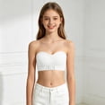 thumbnail image 2 of CAIXIA Girls Strapless Bra for Teens Girls Bandeau Bras Wireless Training Bras with Detachable Strap, 2 of 7