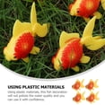 thumbnail image 2 of FRCOLOR Fake Fish 3pcs Fish Tank Fake Carps Aquarium Landscaping Fish Decorations (Assorted Color),1.97"X1.57"X0.39", 2 of 4
