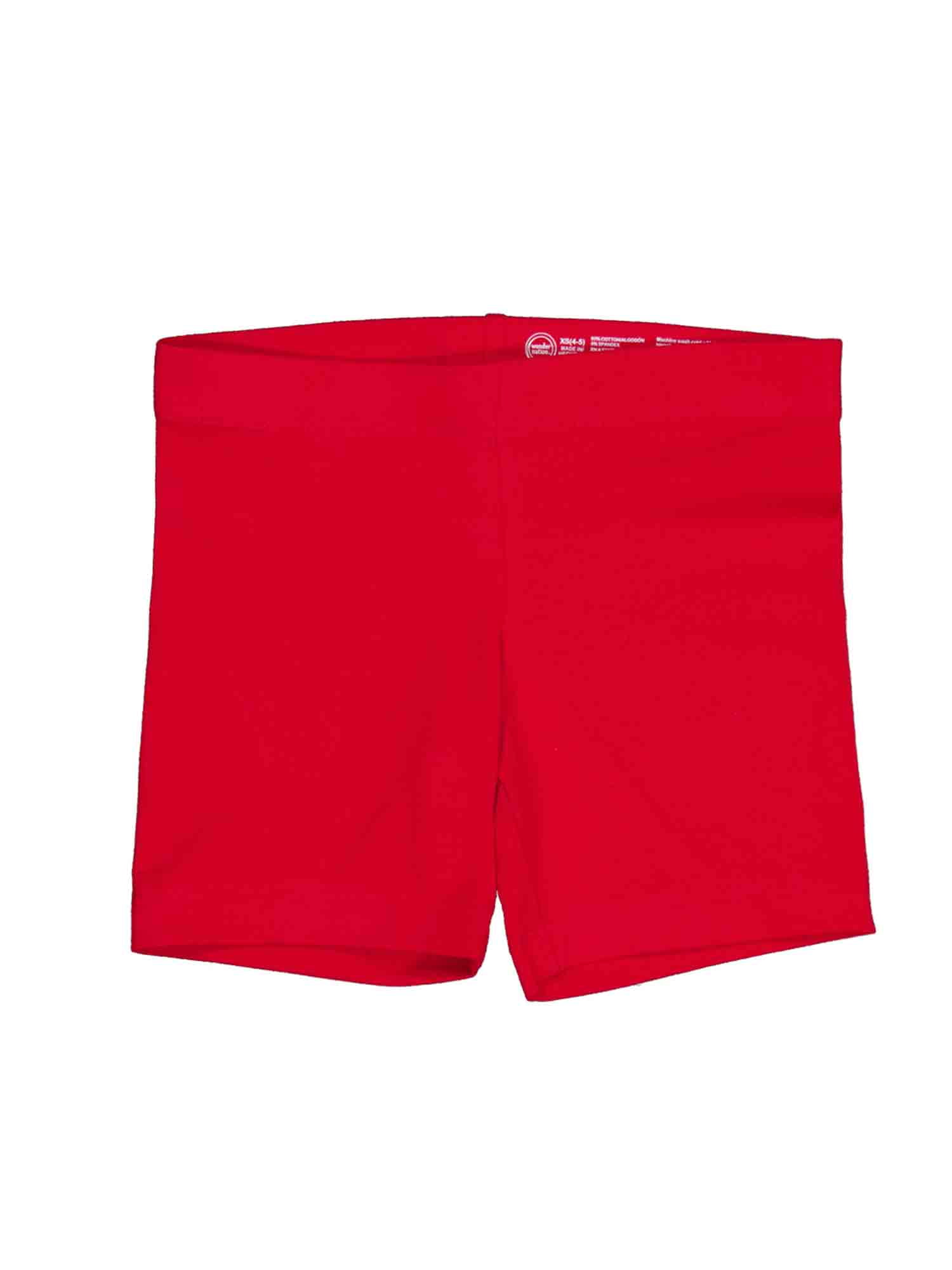 Wonder Nation Girls Bike Short, 2-Pack, Sizes 4-18 & Plus