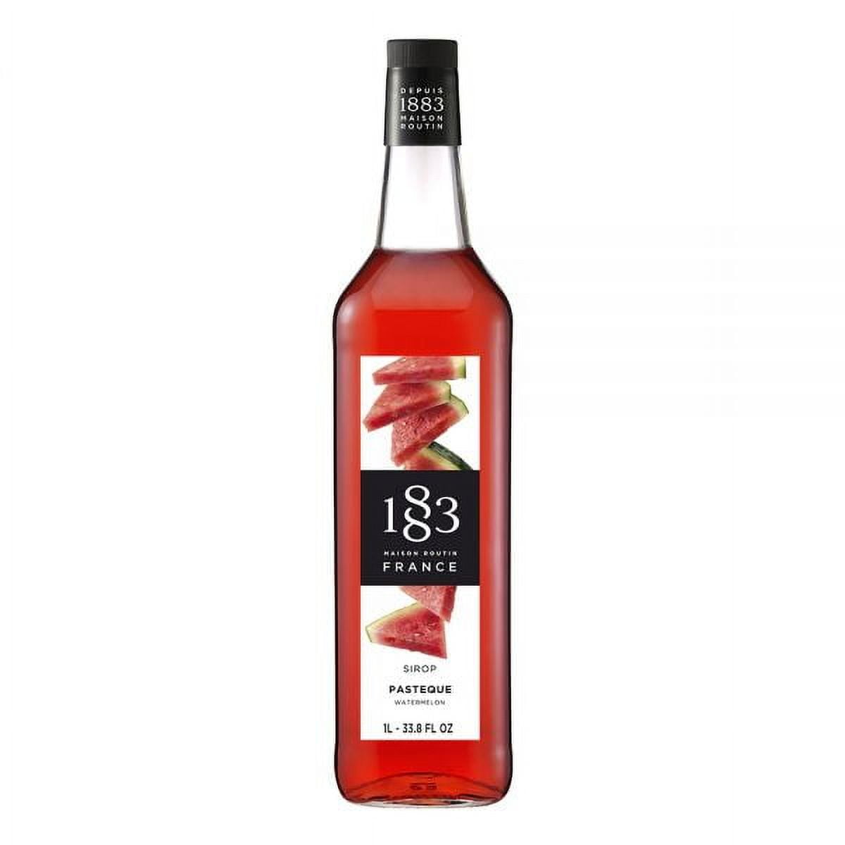 1883 Maison Routin Lychee Syrup 1L Bottle Exotic Flavored