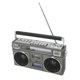 thumbnail image 3 of Altavoz Bluetooth inalámbrico estéreo de graves HiFi multifunción USB retro altavoz portátil Bluetooth con control remoto, 3 of 15