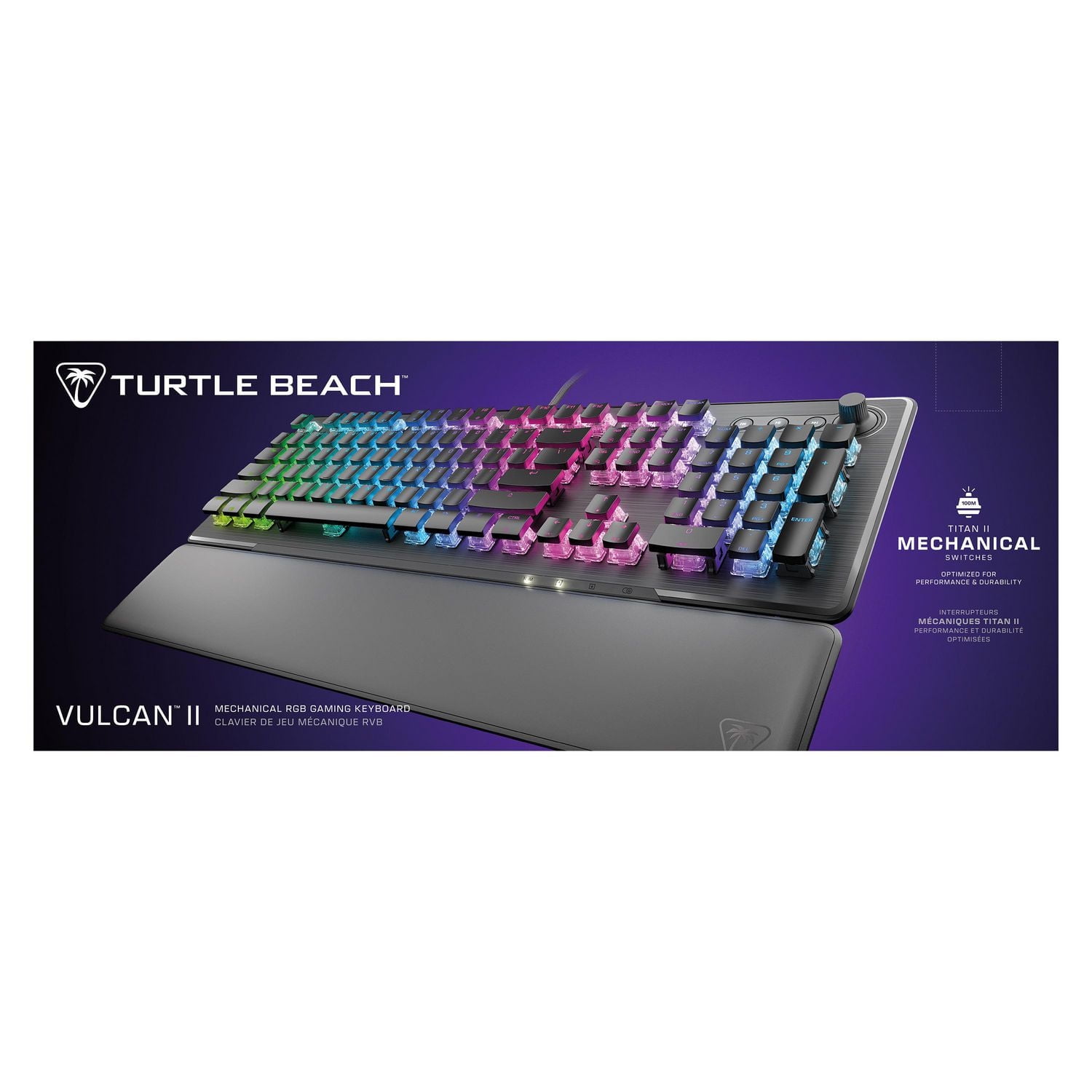 Clavier gaming PC mécanique Turtle Beach® Vulcan II