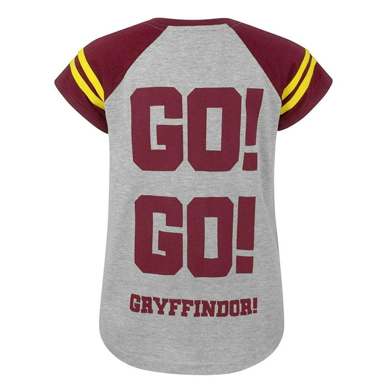 Harry Team Gryffindor Girl�\'s Girls (11-12 Official Shirt Captain T- Years) Potter Quidditch