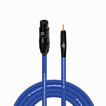 Coluber Cable Unbalanced XLR Female Cable to 3.5 TS Male - 3-Pin Connector