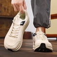 thumbnail image 3 of Summer Sweat-Wicking Men's Athletic Sneakers, lightweight breathable running shoes, non-slip shockproof sole, durable footwear for outdoor activities and daily training., 3 of 5