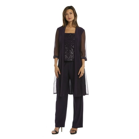 Women's Formal Three Piece Pant Outfit