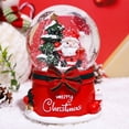 thumbnail image 1 of Caja de música con bola de cristal de Navidad, adornos, caja de música, muñeco de nieve viejo, nieve giratoria, regalo de Navidad para niños 030, 1 of 5
