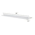 thumbnail image 2 of Winado 46" Floating Wall Shelf Unit Display Storage Holder,White, 2 of 5