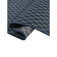 thumbnail image 6 of Furnish My Place Outdoor Geometric Rug - 5 ft. 3 in. x 7 ft. 6 in., Midnight Blue, 6 of 6