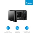 thumbnail image 3 of Microondas 1.1 MIDEA MMDT11S2MB 1.1 Pies Negro, 3 of 4