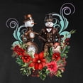 thumbnail image 3 of CafePress - A Steampunk Snowman Long Sleeve T Shirt - Long Sleeve Dark T-Shirt, 3 of 4