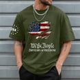 thumbnail image 2 of mgoYE 250 Anniversary USA Shirt Mens 250th Independence Day Short Sleeve Tops T Shirts for Man(AG,2XL), 2 of 6