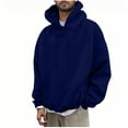 thumbnail image 2 of Sudadera con capucha para mujer, estampada, cuello redondo, manga larga, sudadera con capucha, camiseta, blusa, blusa de poliéster para hombre, 2 of 8