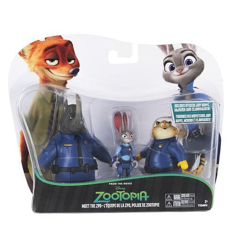 Disney Zootopia Police Department Figure 3-Pack Featuring Judy