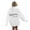 White, variant on Arlun Fashion Letter Printed Hoodies for Women Loose Comfortable Long Sleeve Pullover Sweatshirt Casual Drawstring Preppy Hooded Tops with Pockets for Teen Girls White XL