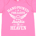 thumbnail image 4 of Inktastic Handpicked for Earth by My Auntie in Heaven with Angel Wings Boys or Girls Baby Bodysuit, 4 of 5