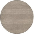 thumbnail image 2 of SAFAVIEH Montauk Karlene Geometric Striped Cotton Area Rug, Ivory/Anthracite, 4' x 4' Round, 2 of 6