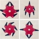 thumbnail image 4 of Apuakthei Recortadora de acero para exteriores, versión mejorada, herramienta de cuchillas de acero para hierba, 6 cuchillas de acero, recortadora de 6 dientes, 4 of 8