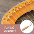 thumbnail image 3 of CTIRCHIU 6Pcs Lyre Tuning Wrench Set Light Yellow Professional Harp Tone Adjustment Tool for String Instruments, 3 of 8