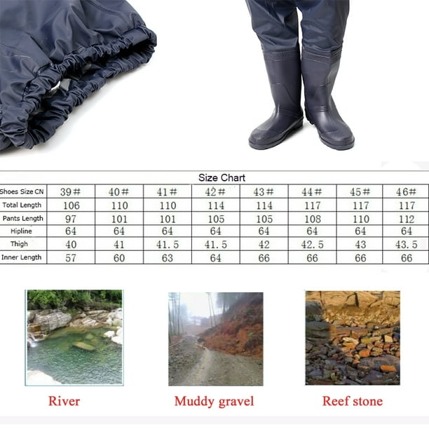 Catch fish Waterproof Fishing Hunting Boot Outdoor Waist Wading Pants  Overalls 
