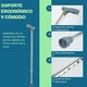 thumbnail image 3 of Bastón Ortopédico con Mango Alemán Ergonómico | Altura Ajustable de 60 a 97 cm | Aluminio Resistente y Base Antiderrapante para Mayor Seguridad (NEGRO), 3 of 8