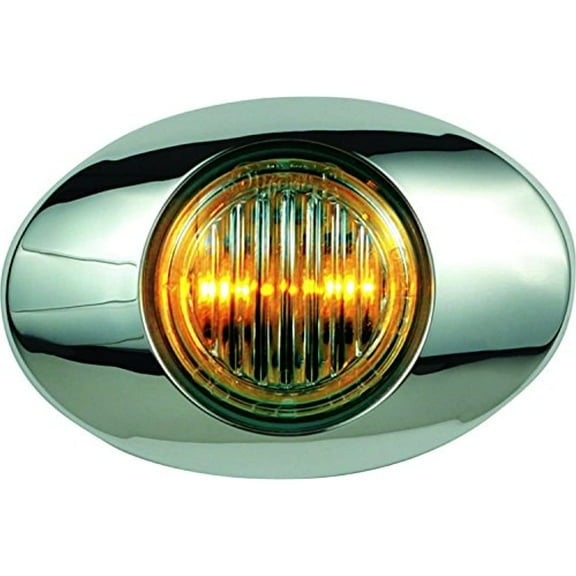 M3 Clear Lens Light 3" Marker/Clearance Light Kit, Millennium Series, Amber
