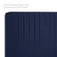 thumbnail image 6 of Modway Milenna Channel Tufted Upholstered Fabric Twin Headboard in Royal Blue, 6 of 10