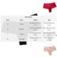 thumbnail image 3 of Zorckvet Womens Underwear Seamless Lace Briefs Thong Comfortable Panties for Women Breathable, 3 of 3