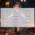 thumbnail image 3 of Odeerbi Infant Girls Halloween Princess Dress Lace Bow Cobweb Print Tulle Tutu Dress Party Gown, 3 of 5